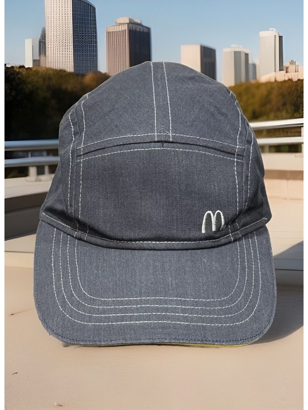 McDonald’s Big Mac Fries 🍟 McRib Nuggets Quarter Grey Five Panel Baseball Cap